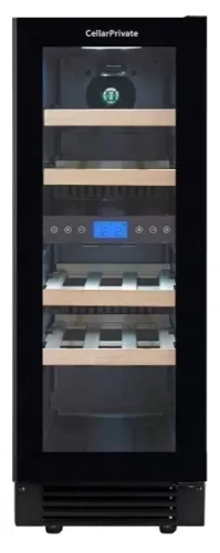 Встраиваемый под столешницу винный шкаф CellarPrivate CP017-2TBH фото 4