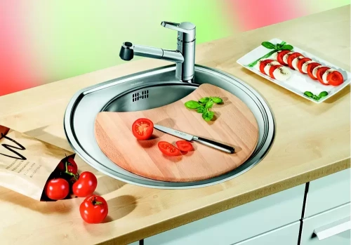 Мойка Blanco Rondoval нержавеющая сталь полированная фото 2