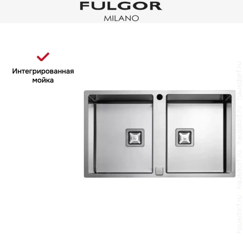 Мойка Fulgor Milano P2B 8651 QA F-SF фото 3