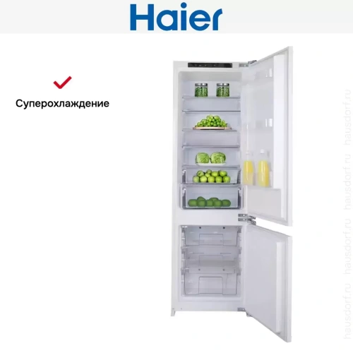 Встраиваемый двухкамерный холодильник Haier HRF310WBRU фото 3