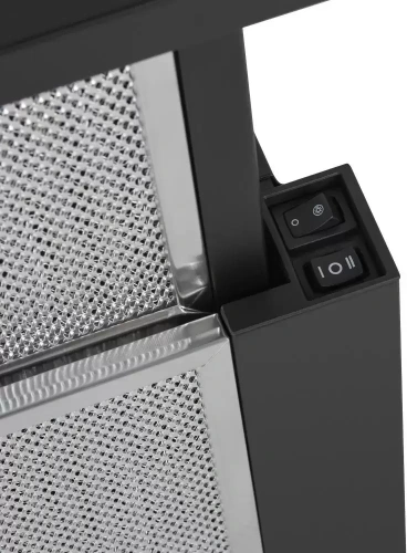 Встраиваемая кухонная вытяжка MAUNFELD VS Fast 50 черный фото 14