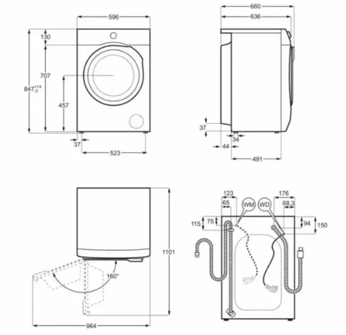 Стиральная машина AEG LFR85166SOE фото 9