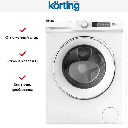 Узкая стиральная машина Korting KWM 42L1060 фото 4