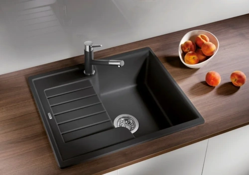 Мойка BLANCO ZIA 40 S Silgranit черный фото 2