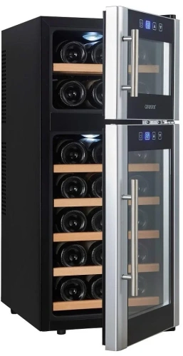 Винный шкаф Cavanova CV021-2TNS фото 9
