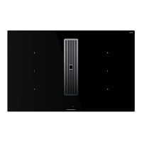 Индукционная варочная панель с вытяжкой KMI 8350.0 SR серебристый хром Куперсбуш / Kuppersbusch