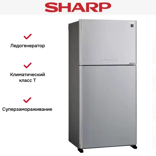 Двухкамерный холодильник Sharp SJ-XG 60 PMSL фото 15