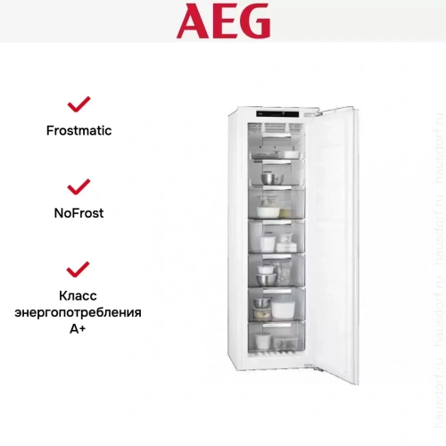 Встраиваемая морозильная камера AEG ABR818F6NC фото 5