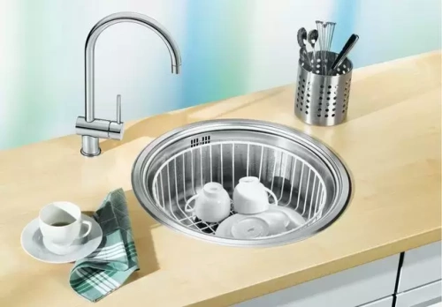 Мойка Blanco Rondosol нержавеющая сталь полированная фото 3