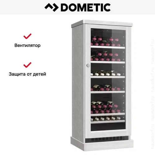 Винный шкаф Dometic C101G Wooden Loft White фото 7