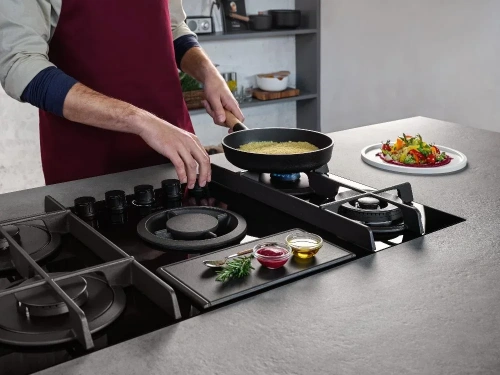 Варочная панель с вытяжкой Elica NIKOLATESLA FLAME EVO BL/A/88 фото 6