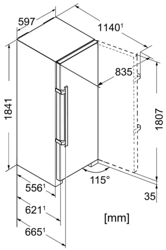 Морозильник Liebherr SGNef 3036 Comfort No Frost фото 8