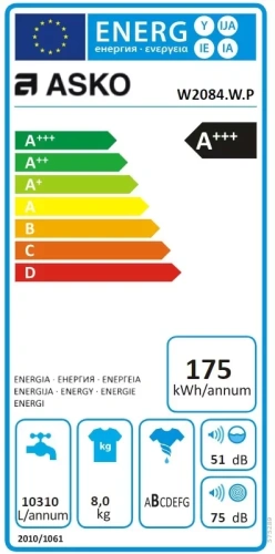 Стиральная машина Asko W2084.W.P фото 4