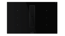Индукционная варочная панель с вытяжкой KMI 8350.0 SR черный хром Куперсбуш / Kuppersbusch
