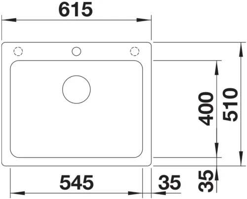 Мойка BLANCO NAYA 6 Silgranit темная скала фото 5