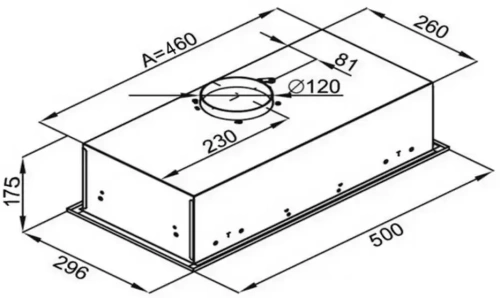 Встраиваемая кухонная вытяжка MAUNFELD Crosby Light 50 белый фото 16