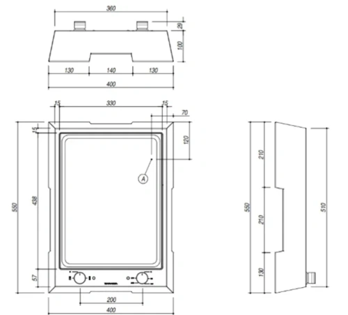 Электрический гриль-теппан-яки Barazza Thalas 1PTFTK фото 5