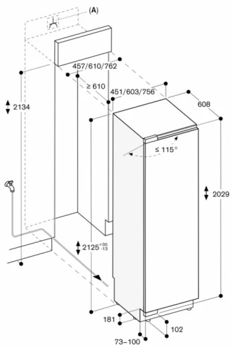 Встраиваемая морозильная камера Gaggenau RF411306 фото 2
