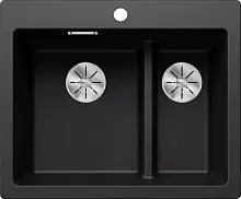 Мойка BLANCO PLEON 6 Split Silgranit черный