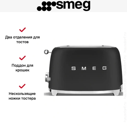 Тостер Smeg TSF01BLMEU фото 12