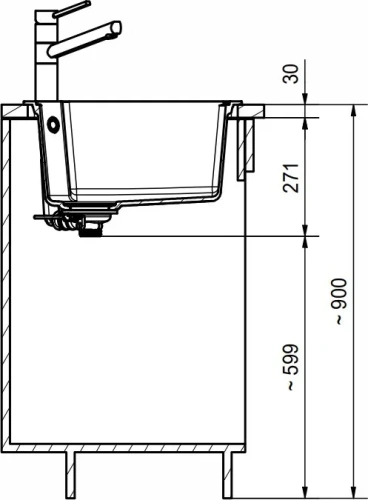 Мойка Franke UBG 610-72 снежно-белый фото 4