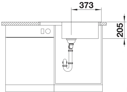 Мойка BLANCO LEMIS XL 6 S-IF Compact нержавеющая сталь фото 5