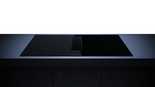 Индукционная варочная панель с вытяжкой KMI 8350.0 SR черный вельвет Куперсбуш / Kuppersbusch фото 2 Индукционная варочная панель с вытяжкой KMI 8350.0 SR черный вельвет Куперсбуш / Kuppersbusch фото 2