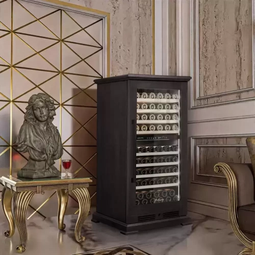 Винный шкаф Meyvel MV99PRO-KBT2 (Тёмный шоколад) фото 2