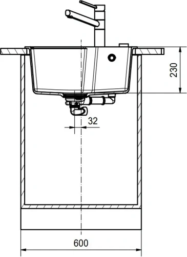 Мойка Franke UBG 610-50 миндаль фото 3