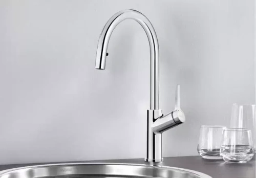 Смеситель Blanco Carena-S хром фото 3