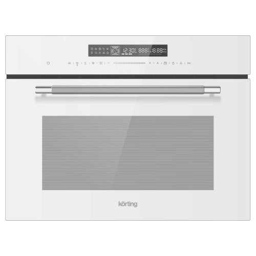 Электрический духовой шкаф с функцией СВЧ Korting OKB 3260 CSGW MW Электрический духовой шкаф с функцией СВЧ Korting OKB 3260 CSGW MW