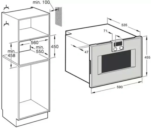 Духовой шкаф-пароварка Gaggenau BS 451-110 фото 3