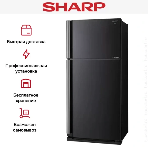 Холодильник Sharp SJXE55PMBK фото 5