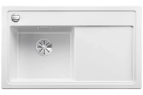 Мойка Blanco ZENAR 45S чаша слева клапан-автомат InFino белый