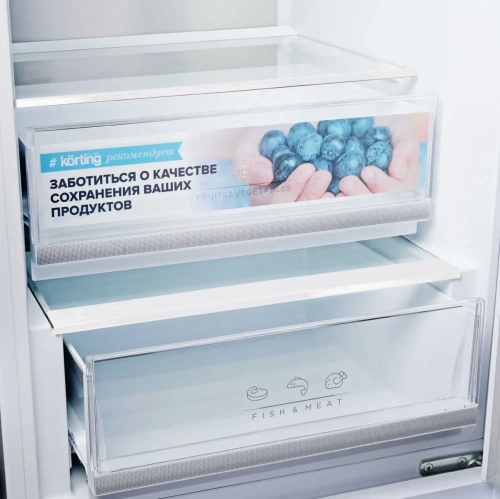 Холодильник Korting KNFC 62012 W фото 4