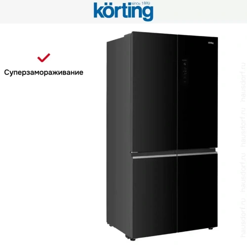 Четырехдверный холодильник Korting KNFM 91868 GN фото 6