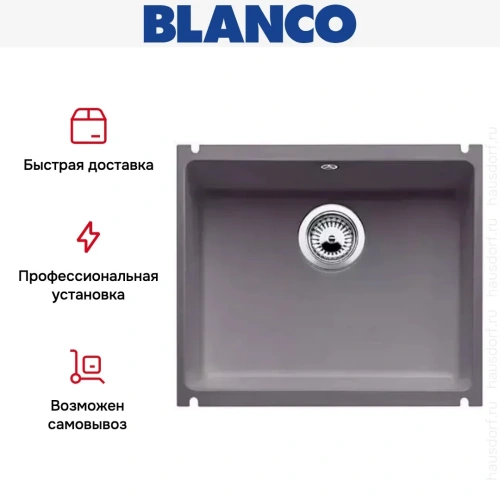 Мойка Blanco Subline 500-U базальт фото 13