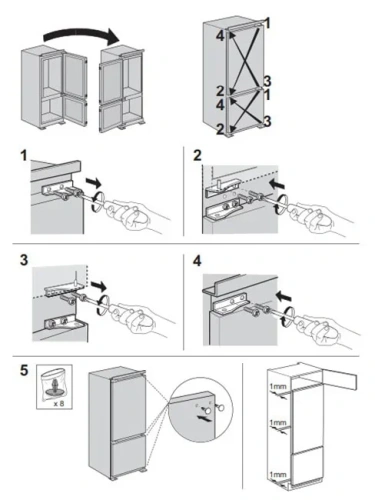 Встраиваемый холодильник Franke FCB 360 V NE D фото 6