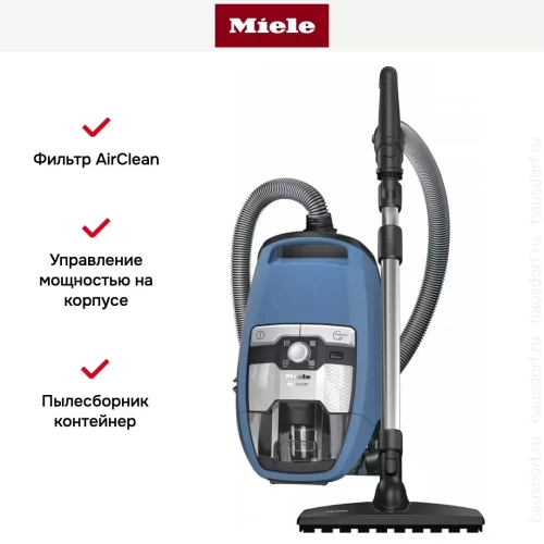 Пылесос Miele SKCR3 Blizzard CX1 Parquet фото 9