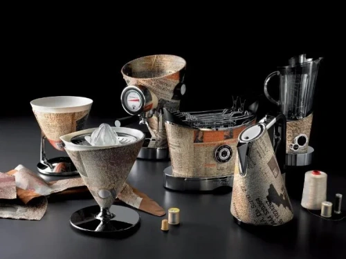 Электрочайник Bugatti Kettle VERA Leather Newspaper фото 3