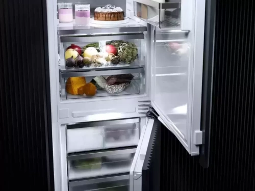 Встраиваемый холодильник Miele KFN 7774 D с дефектом на корпусе, с витрины фото 11