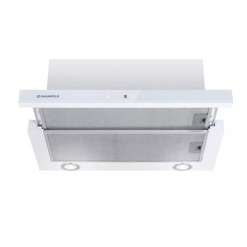 Встраиваемая кухонная вытяжка MAUNFELD TS Touch 50 белый фото 3
