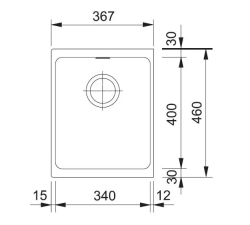 Мойка Franke KBG 110-34 графит фото 3