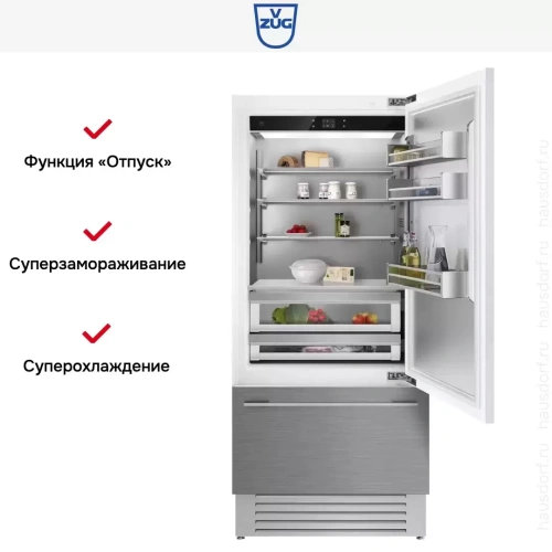Встраиваемый холодильник V-ZUG CombiCooler V6000 Supreme CCO6T-51096 R фото 6