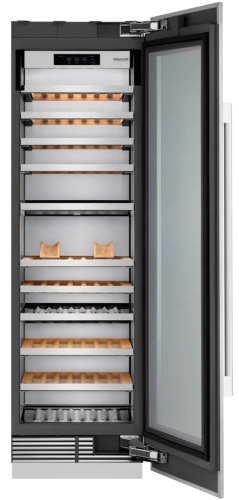 Встраиваемый винный шкаф Signature Kitchen Suite SKSCW243RP под навеску фасадов Встраиваемый винный шкаф Signature Kitchen Suite SKSCW243RP под навеску фасадов