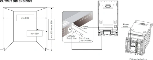 Встраиваемая посудомоечная машина Bertazzoni DW60EPRS фото 3
