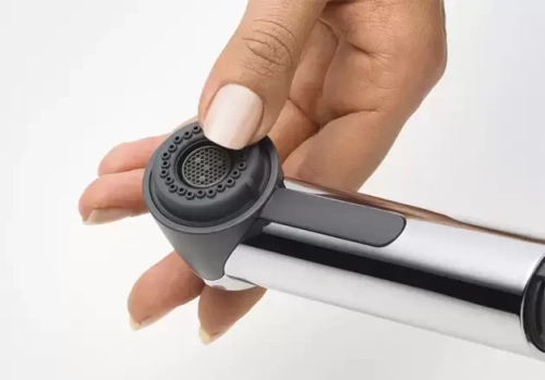 Смеситель Blanco ACTIS Сочетание материалов хром/керамика белый фото 5