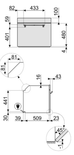 Духовой шкаф Smeg SFP750POPZ фото 4