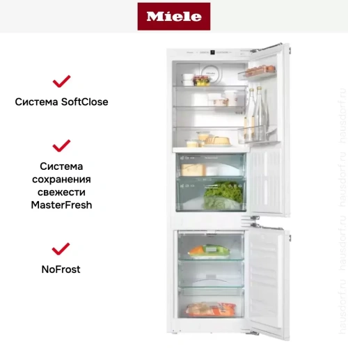 Встраиваемый холодильник Miele KFN 37282 iD фото 6
