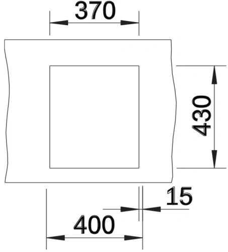 Мойка BLANCO CLARON 340-IF нержавеющая сталь Durinox фото 4